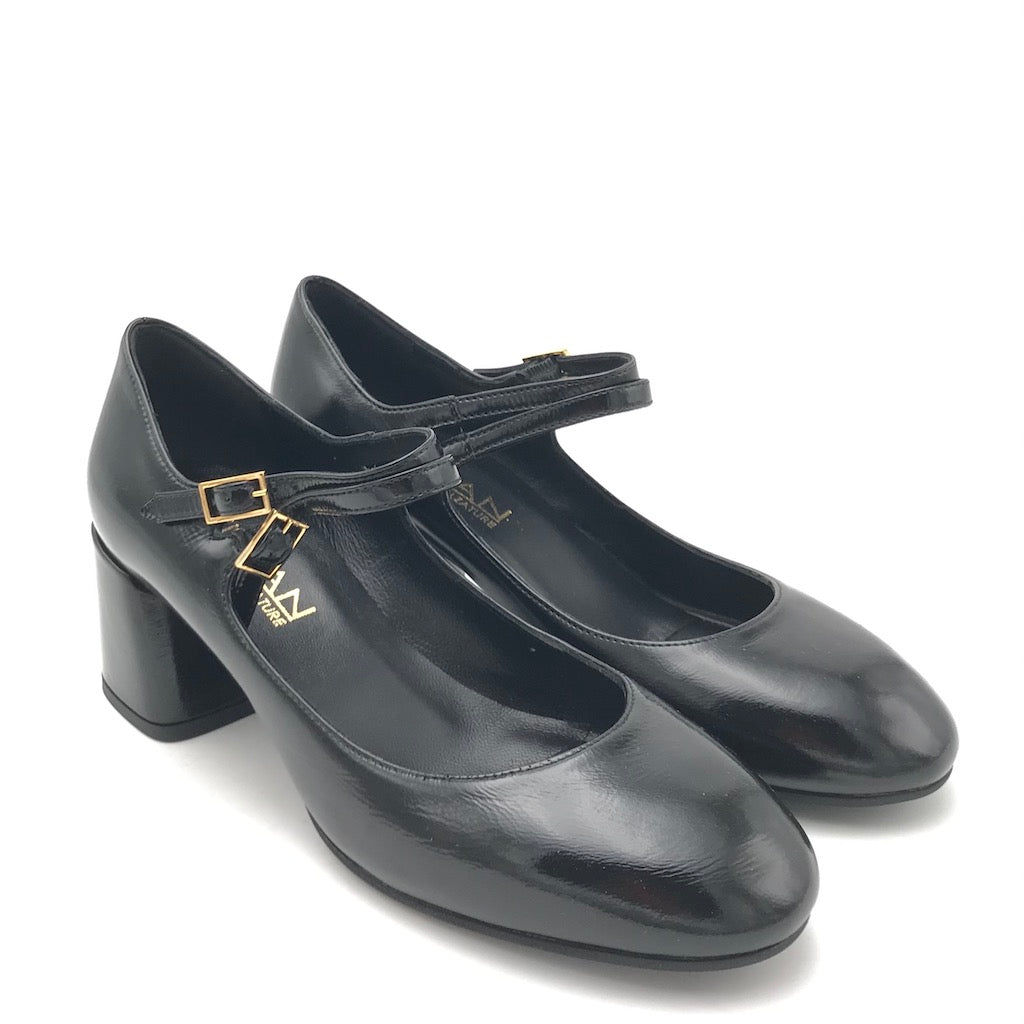 Zulian Calzature Scarpa Zar cinturino nera Vendita Calda