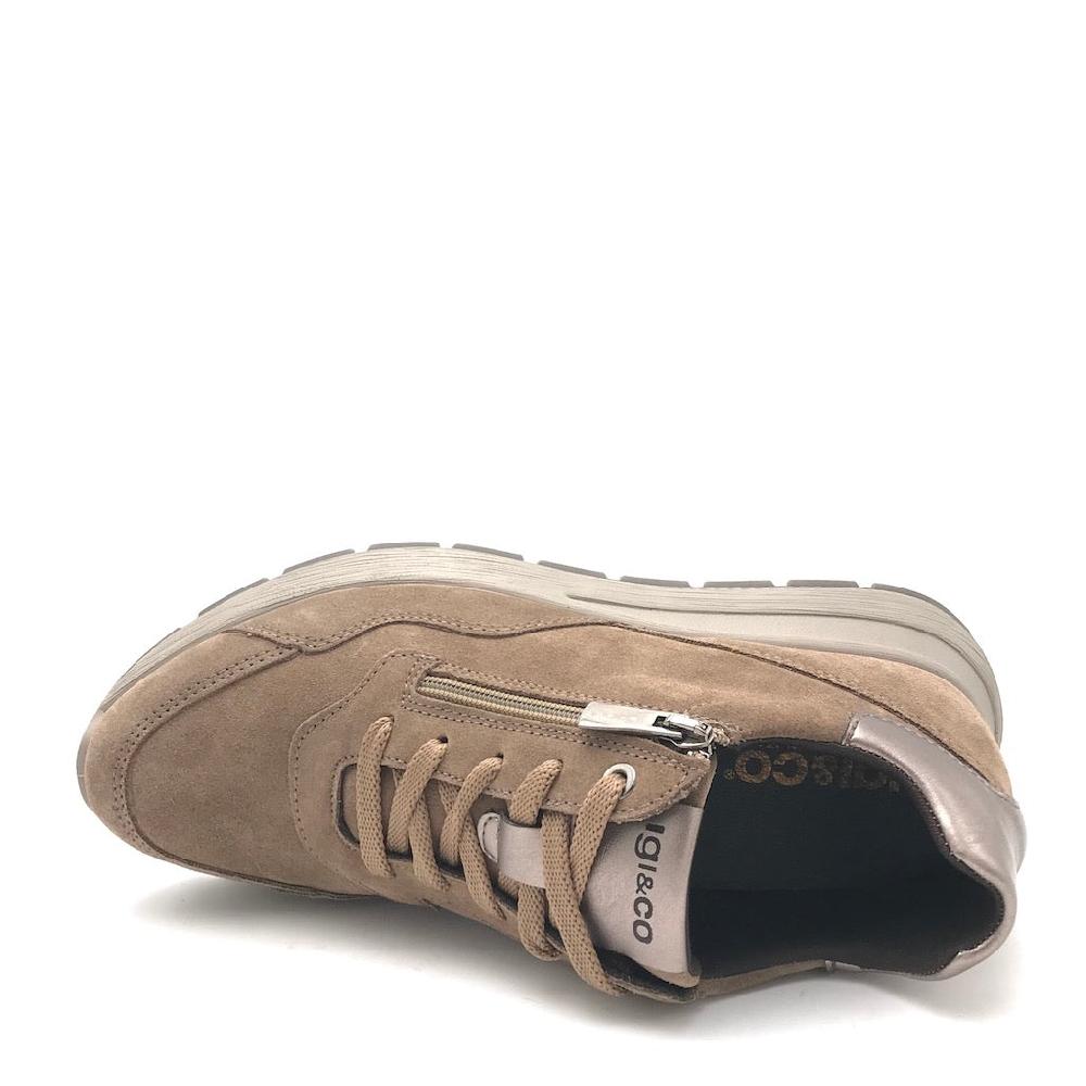 Zulian Calzature Sneakers Ermione fango Saldi Di Fabbrica