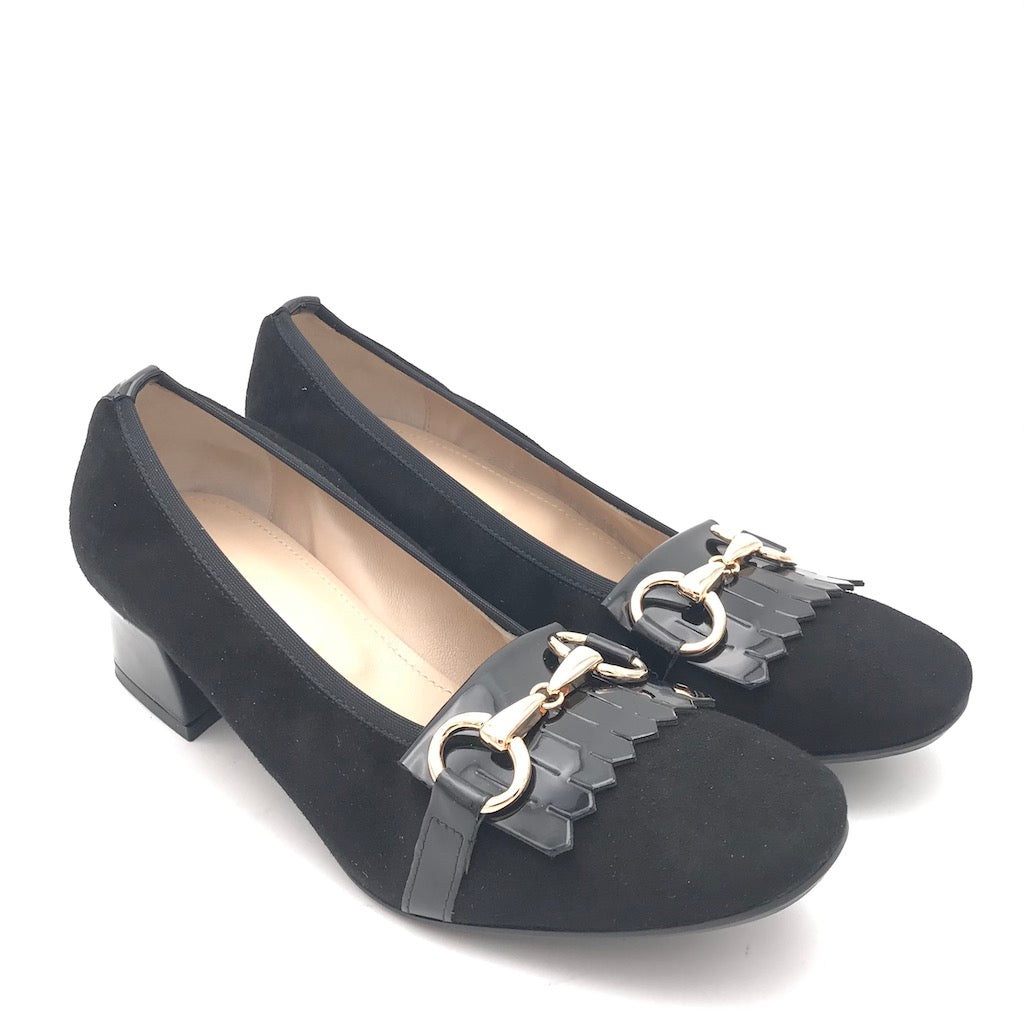 Zulian Calzature Scarpa in camoscio nero Moda