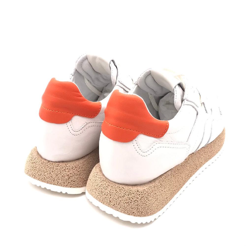 Zulian Calzature Sneakers running total white Italia