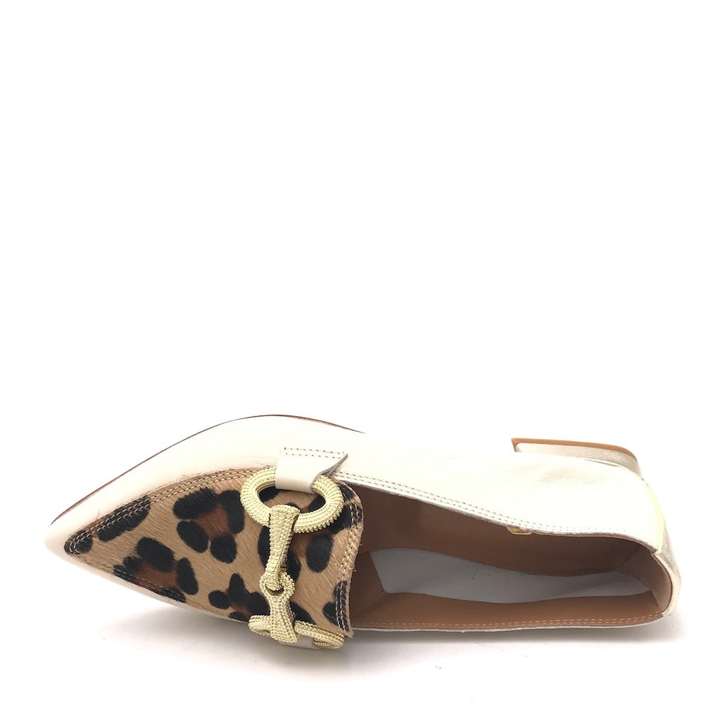 Zulian Calzature Mocassino macula leo crudo 2025