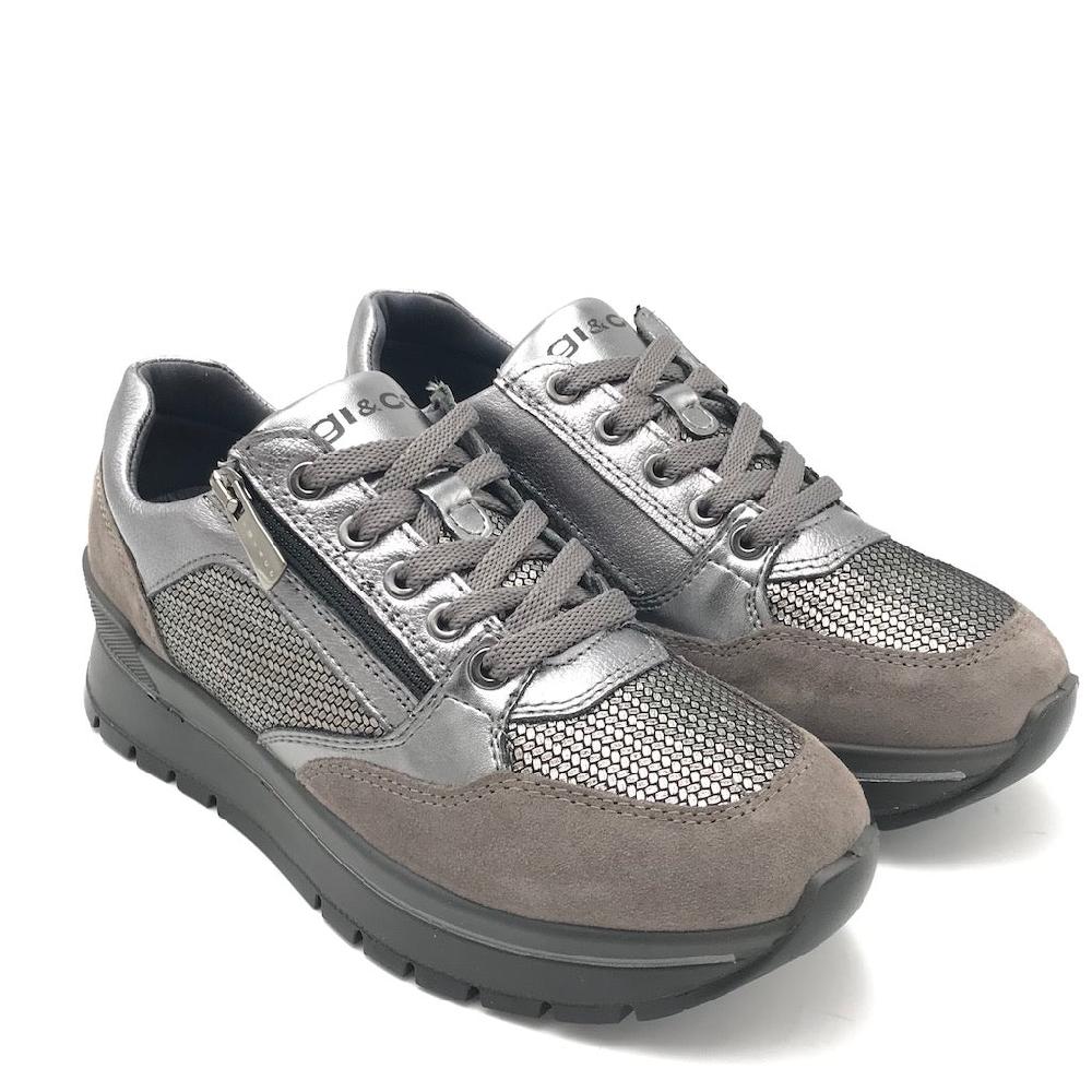 Zulian Calzature Sneakers Anika grigio scuro Nuovo