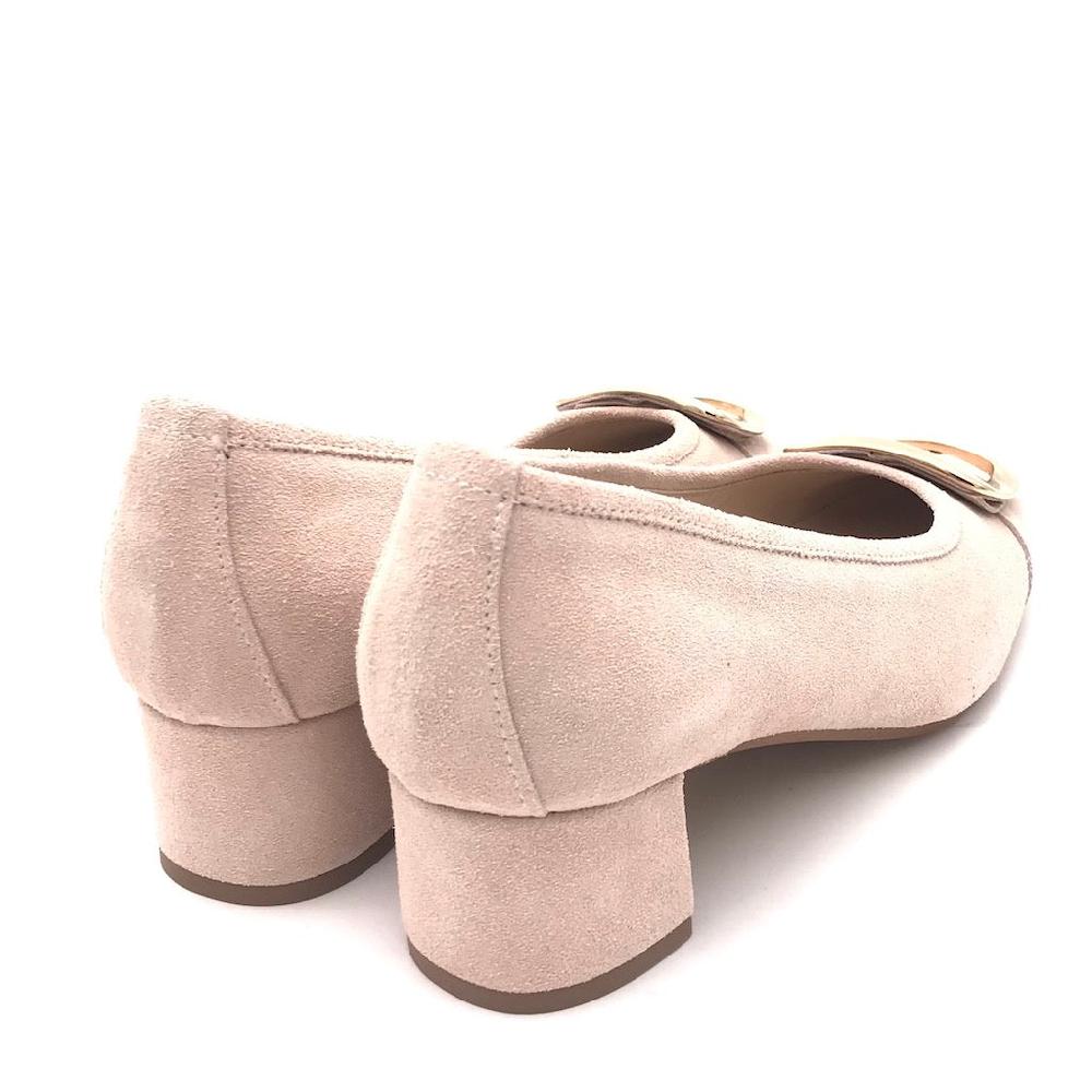 Zulian Calzature Ballerina in camoscio pesca Spedizione Gratuita