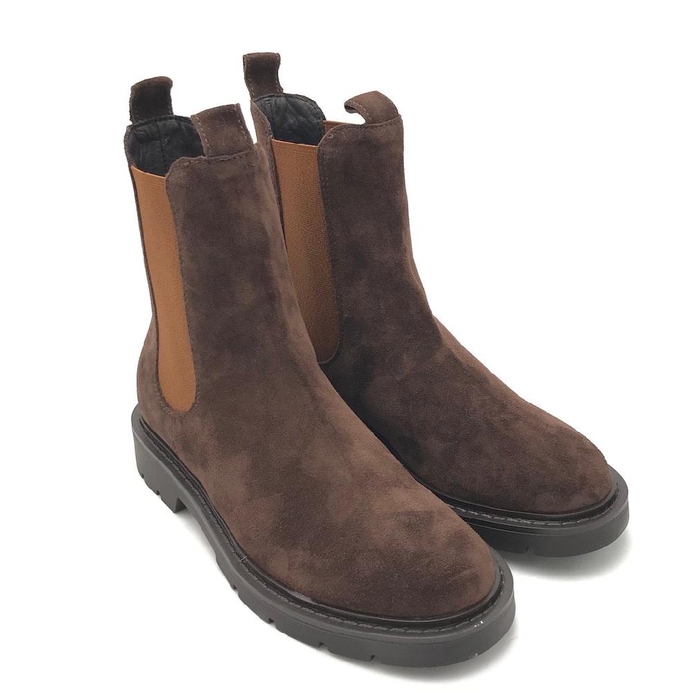 Zulian Calzature Beatles in crosta moro Fino Al -60%