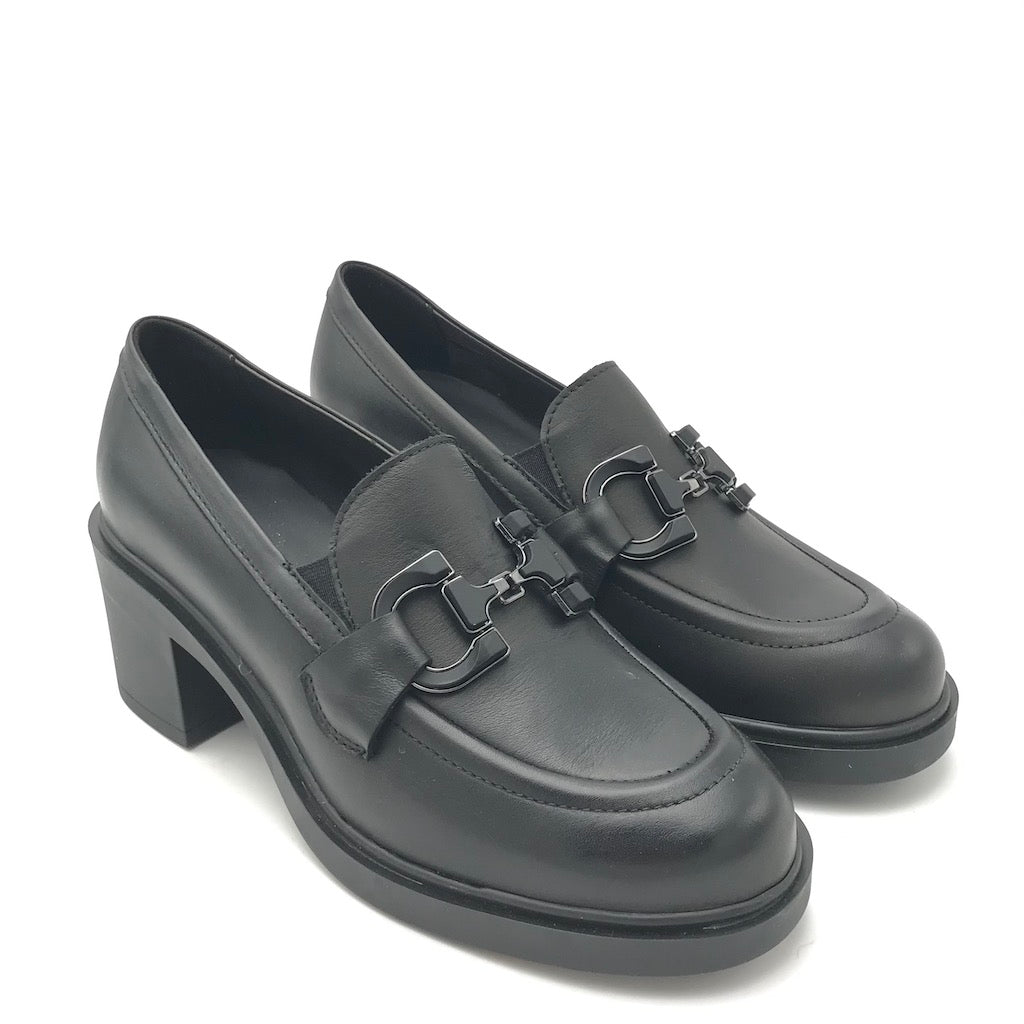 Zulian Calzature Mocassino in nappa nera Affare Del Giorno