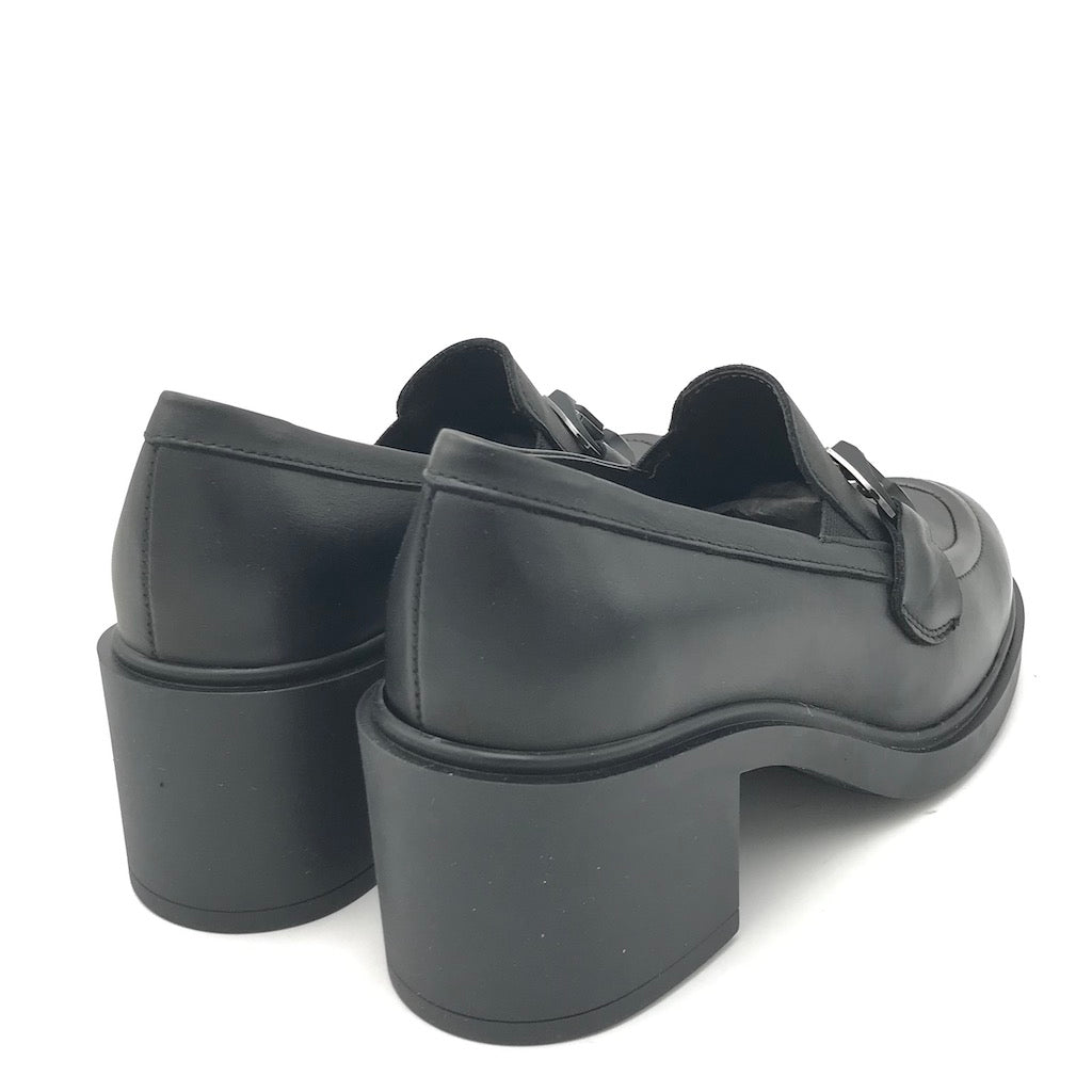 Zulian Calzature Mocassino in nappa nera Affare Del Giorno