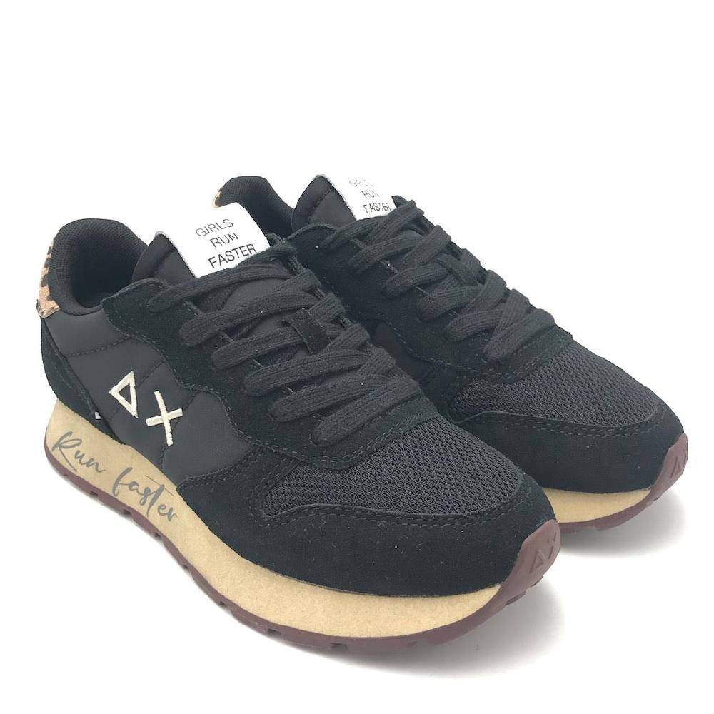 Zulian Calzature Sneakers Big Stargirl mix material nero Sconto