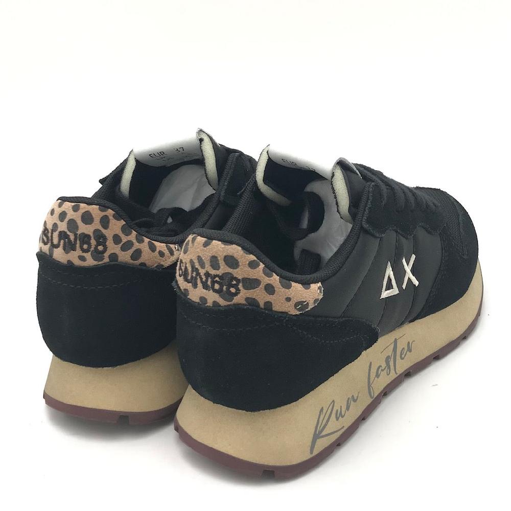 Zulian Calzature Sneakers Big Stargirl mix material nero Sconto