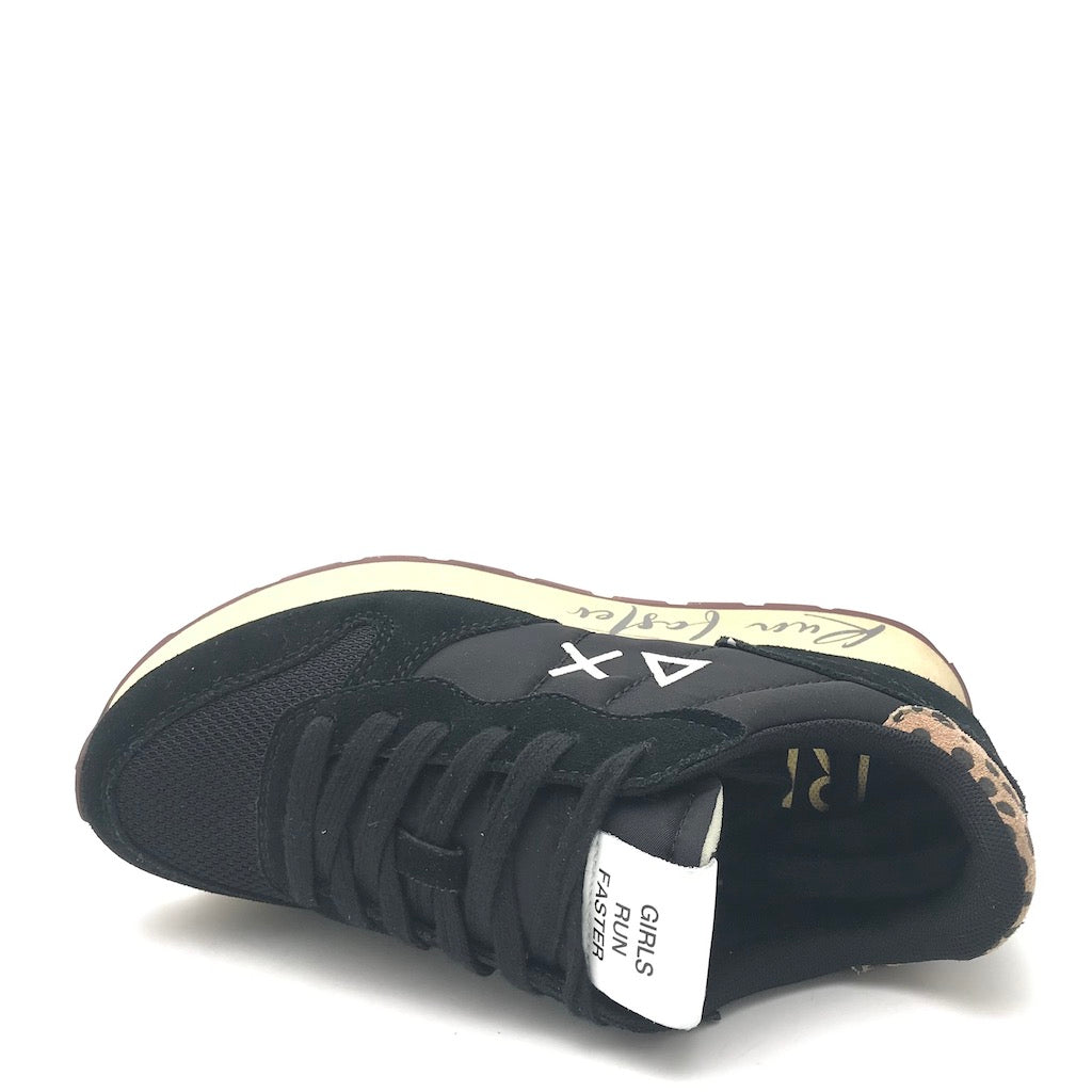 Zulian Calzature Sneakers Big Stargirl mix material nero Sconto