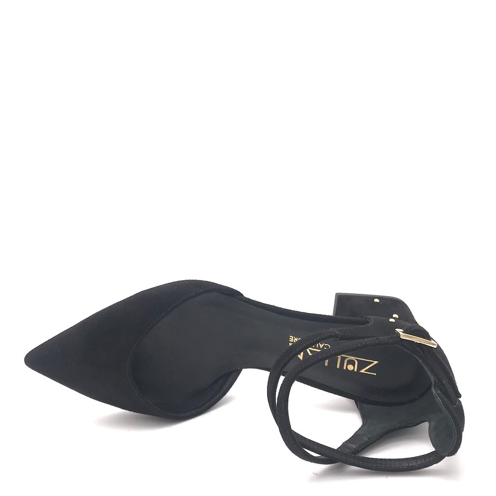 Zulian Calzature Scarpa Lerici camoscio nero Outlet