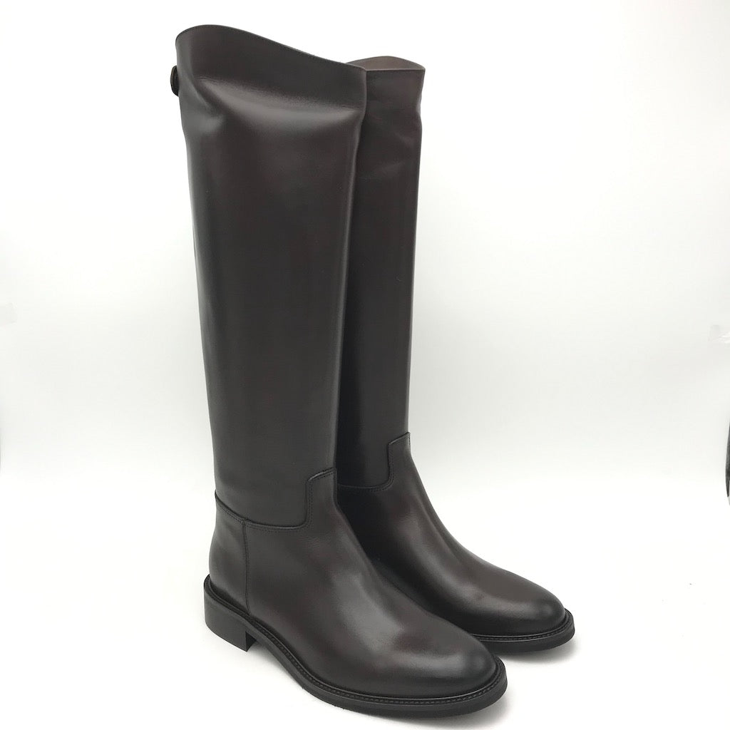Zulian Calzature Stivale cavallerizza moro Vendita Calda