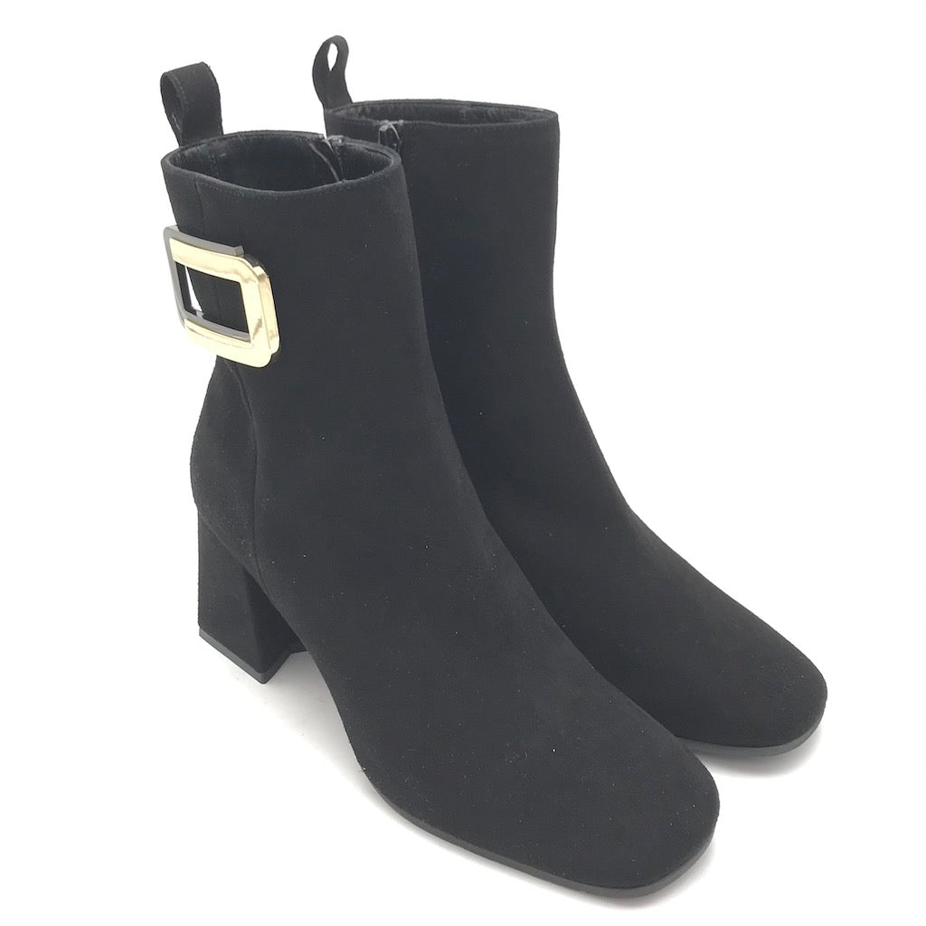 Zulian Calzature Tronchetto camoscio nero Negozio