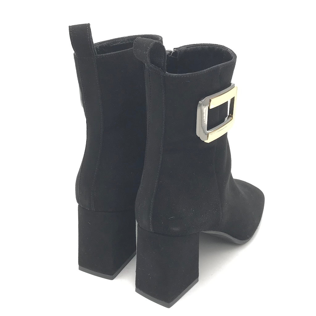 Zulian Calzature Tronchetto camoscio nero Negozio