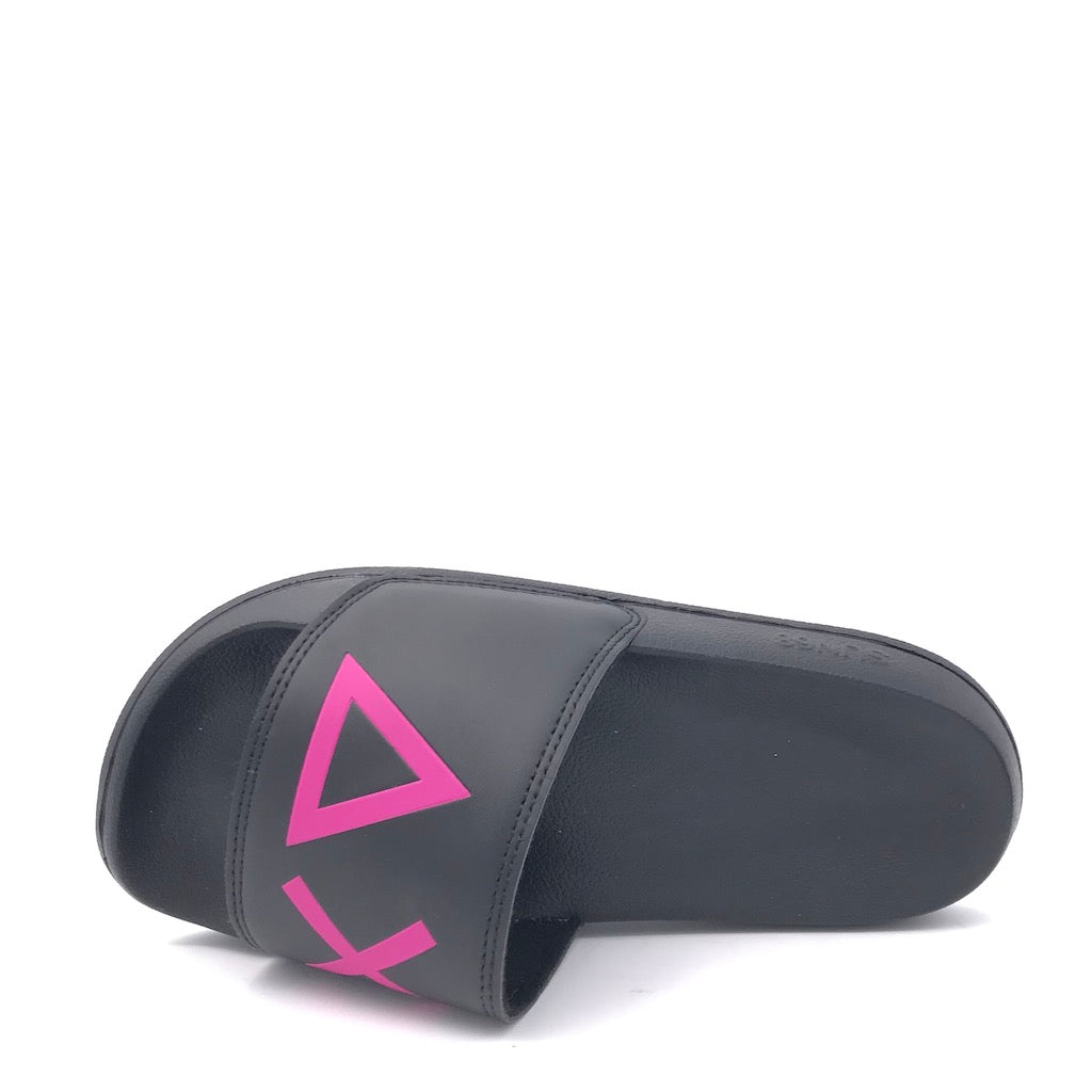 Zulian Calzature Ciabatta Slipper logo nera Italia