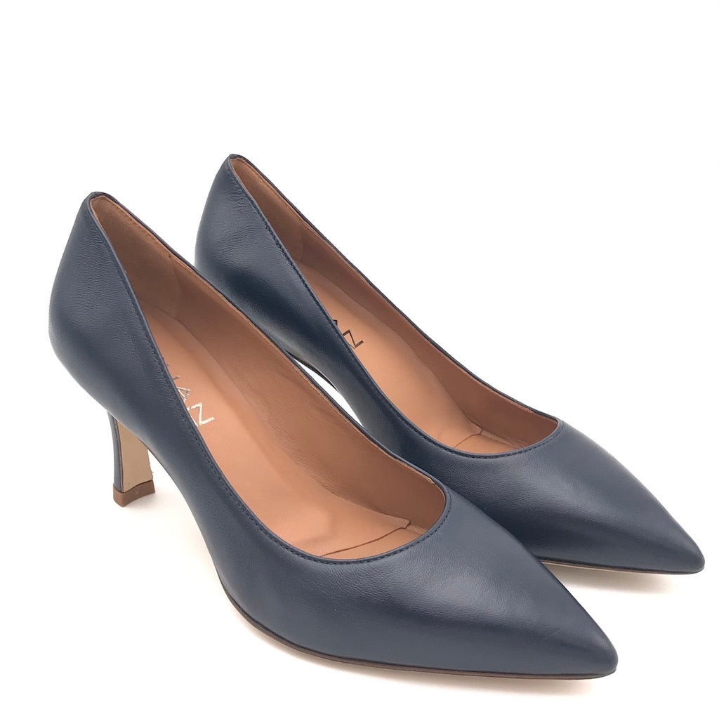 Zulian Calzature Decolletè Lory in nappa blu Comprane uno, ottenene uno gratis