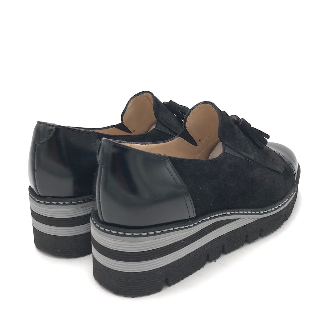 Zulian Calzature Scarpa accollata nera Prezzo basso
