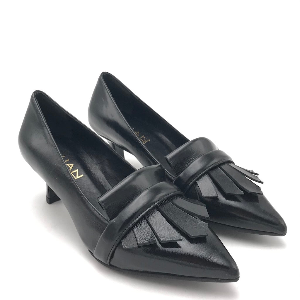 Zulian Calzature Scarpa Lola naplak nero Rilascio limitato