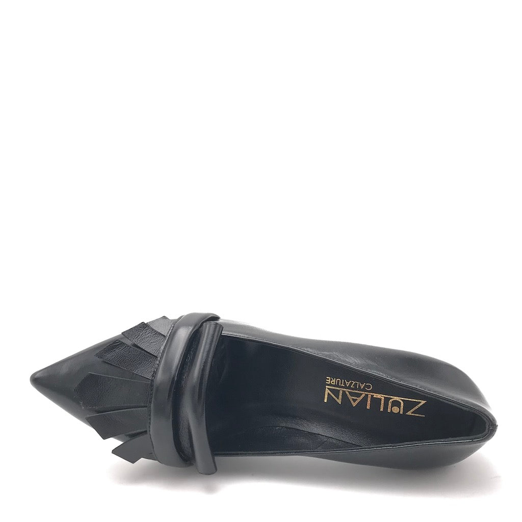 Zulian Calzature Scarpa Lola naplak nero Rilascio limitato