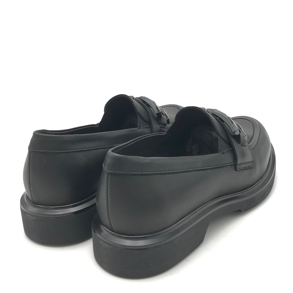 Zulian Calzature Mocassino in nappa nera Latest stili
