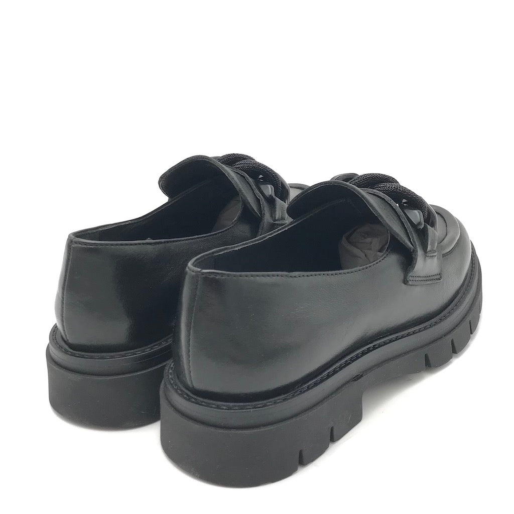 Zulian Calzature Mocassino Taylor catena nero Ultimo giorno