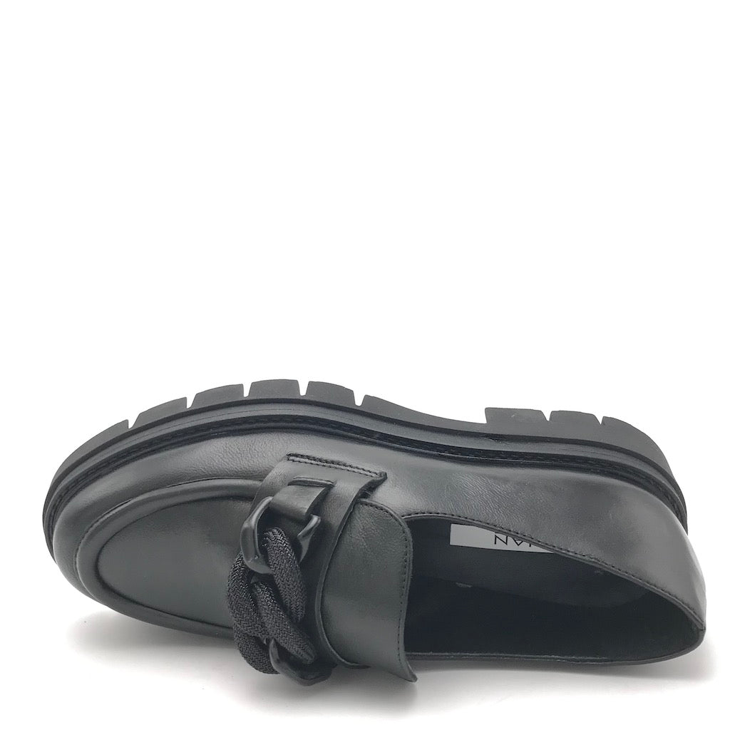 Zulian Calzature Mocassino Taylor catena nero Ultimo giorno
