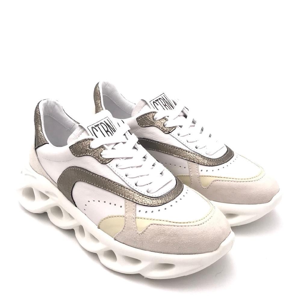 Zulian Calzature Sneakers running cocco-bianco Discount Store per i nuovi prodotti