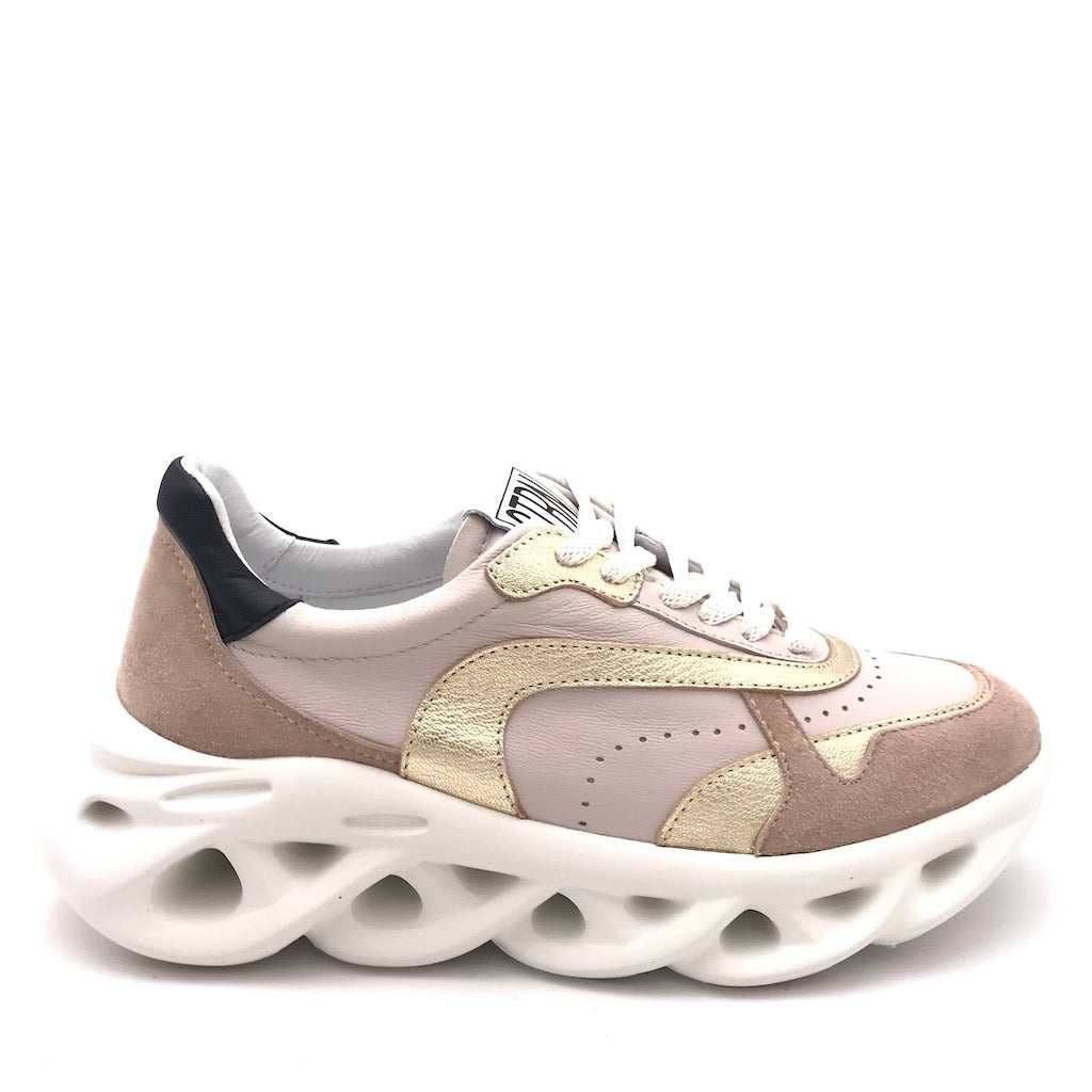 Zulian Calzature Sneakers running crepe-platino Solo un giorno rimasto