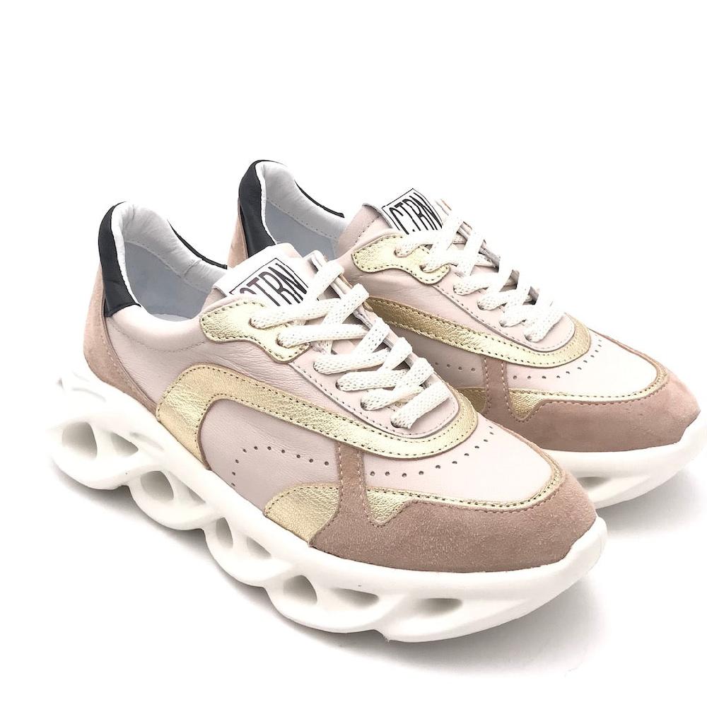 Zulian Calzature Sneakers running crepe-platino Solo un giorno rimasto