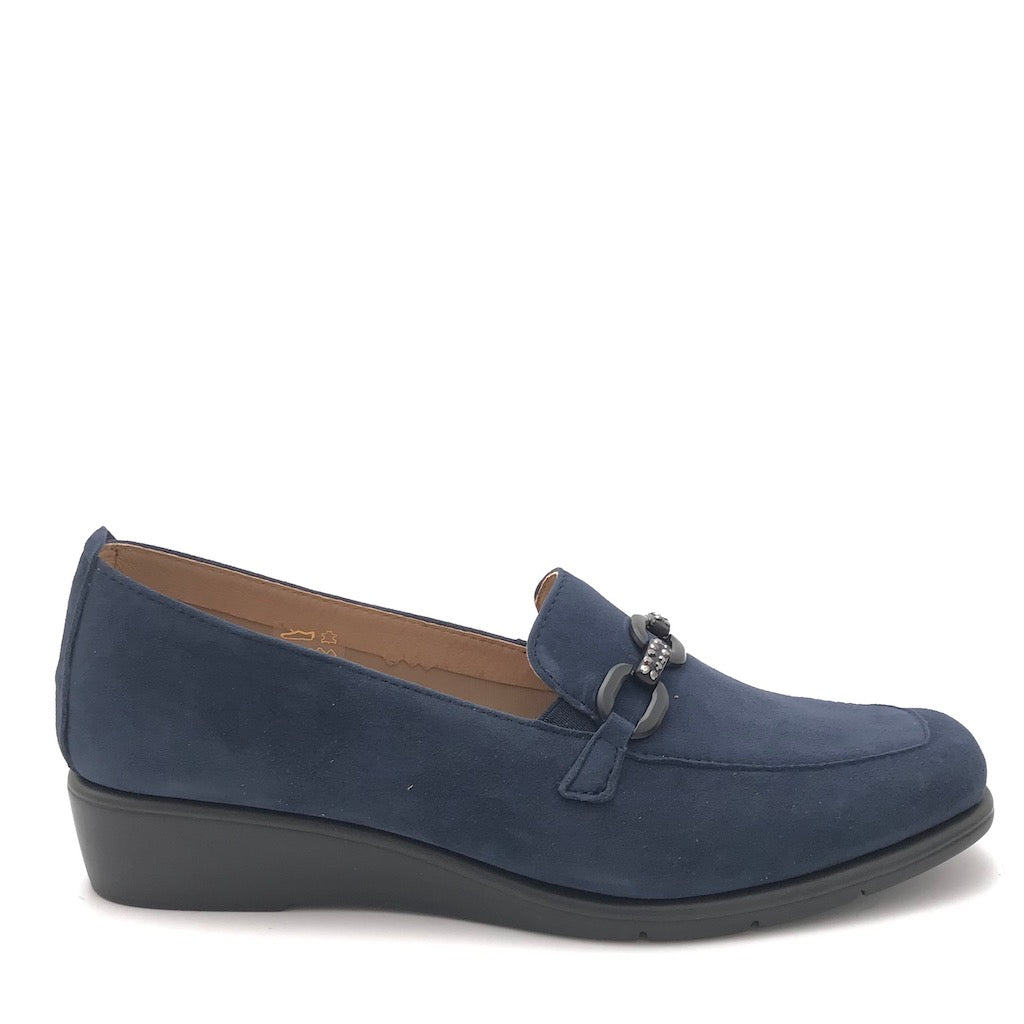 Zulian Calzature Scarpa mocassino Rees blu Enormi sconti