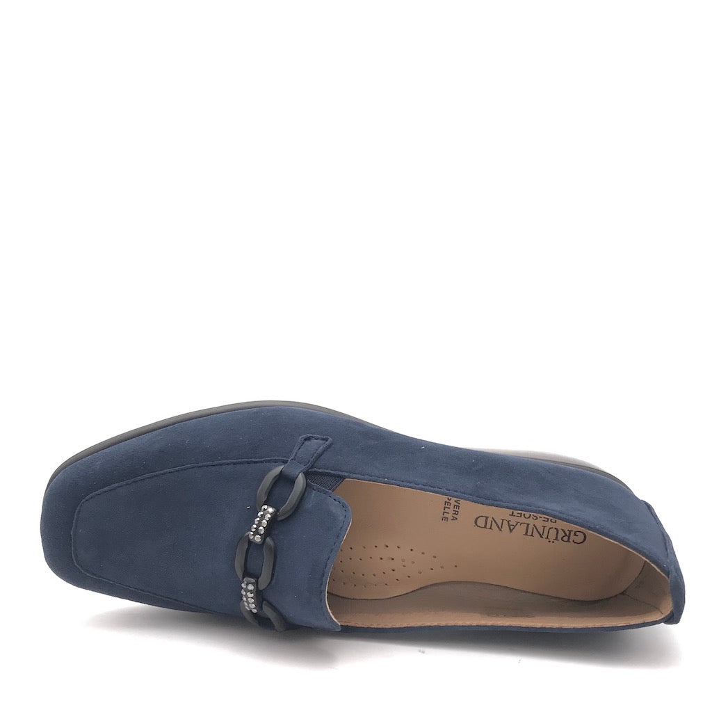 Zulian Calzature Scarpa mocassino Rees blu Enormi sconti