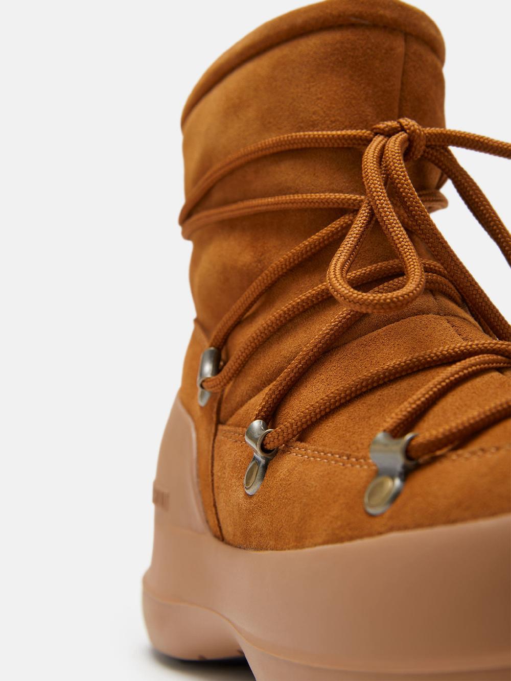 Moon Boot STIVALE LUNA COGNAC IN PELLE SCAMOSCIATA Hotsell