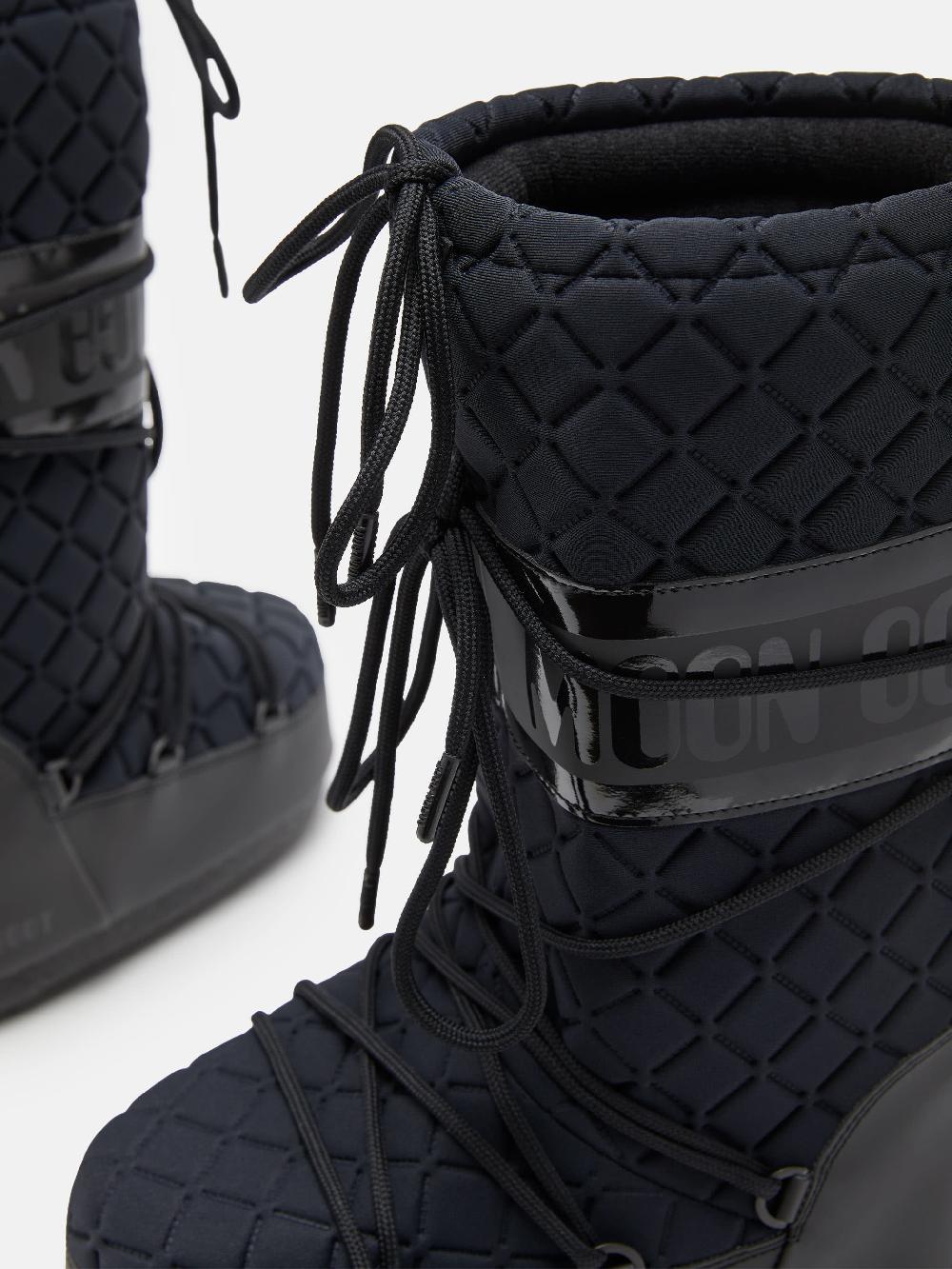 Moon Boot ICON QUILT NERO 2025