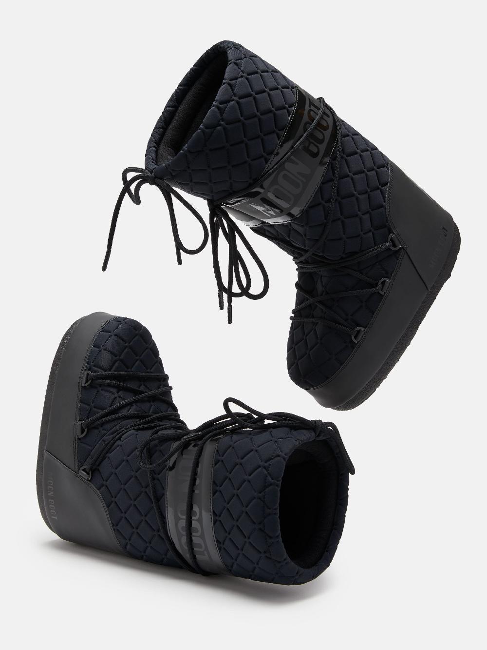 Moon Boot ICON QUILT NERO 2025