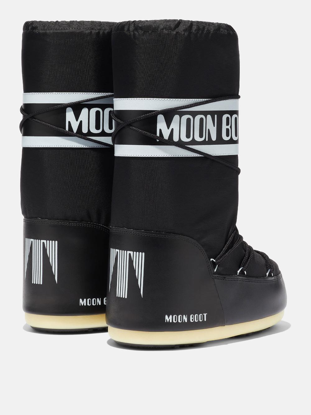Moon Boot ICON NERO IN NYLON Offerta