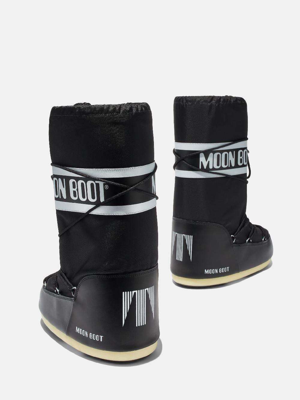 Moon Boot ICON NERO IN NYLON Offerta