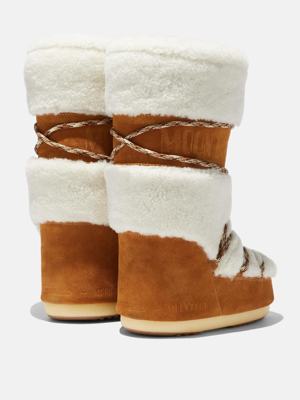 Moon Boot LAB69 ICON PANNA IN SHEARLING Pezzi Unici