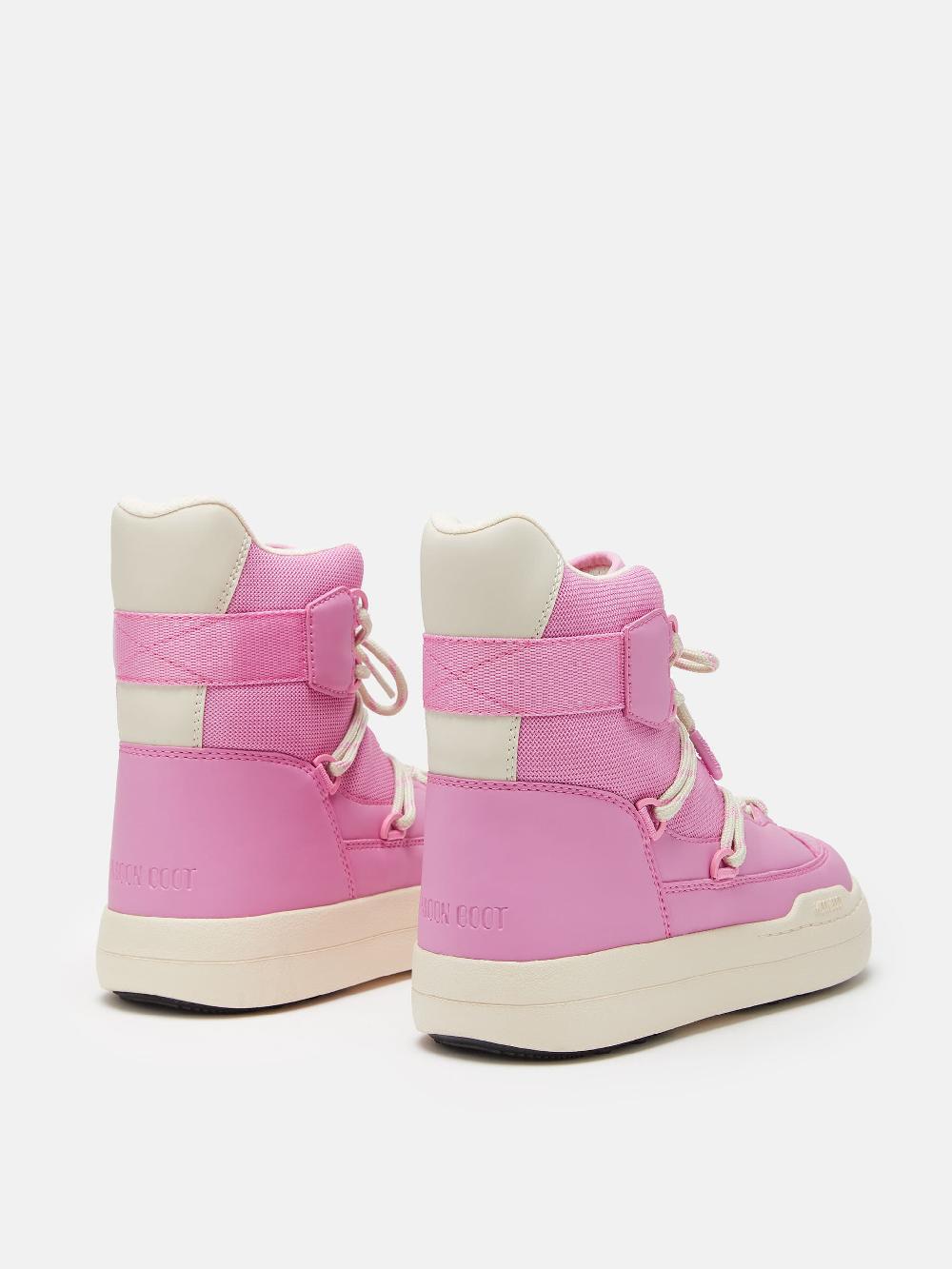 Moon Boot PARK SNEAKER BOOT ROSA Acquista Ora