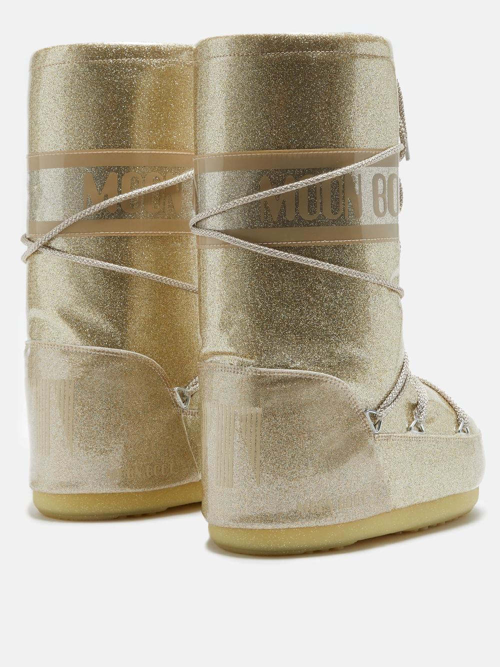 Moon Boot ICON GLITTER ORO Shopping Online