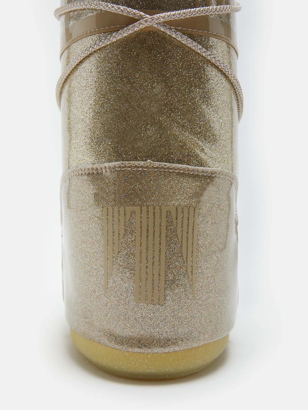 Moon Boot ICON GLITTER ORO Shopping Online