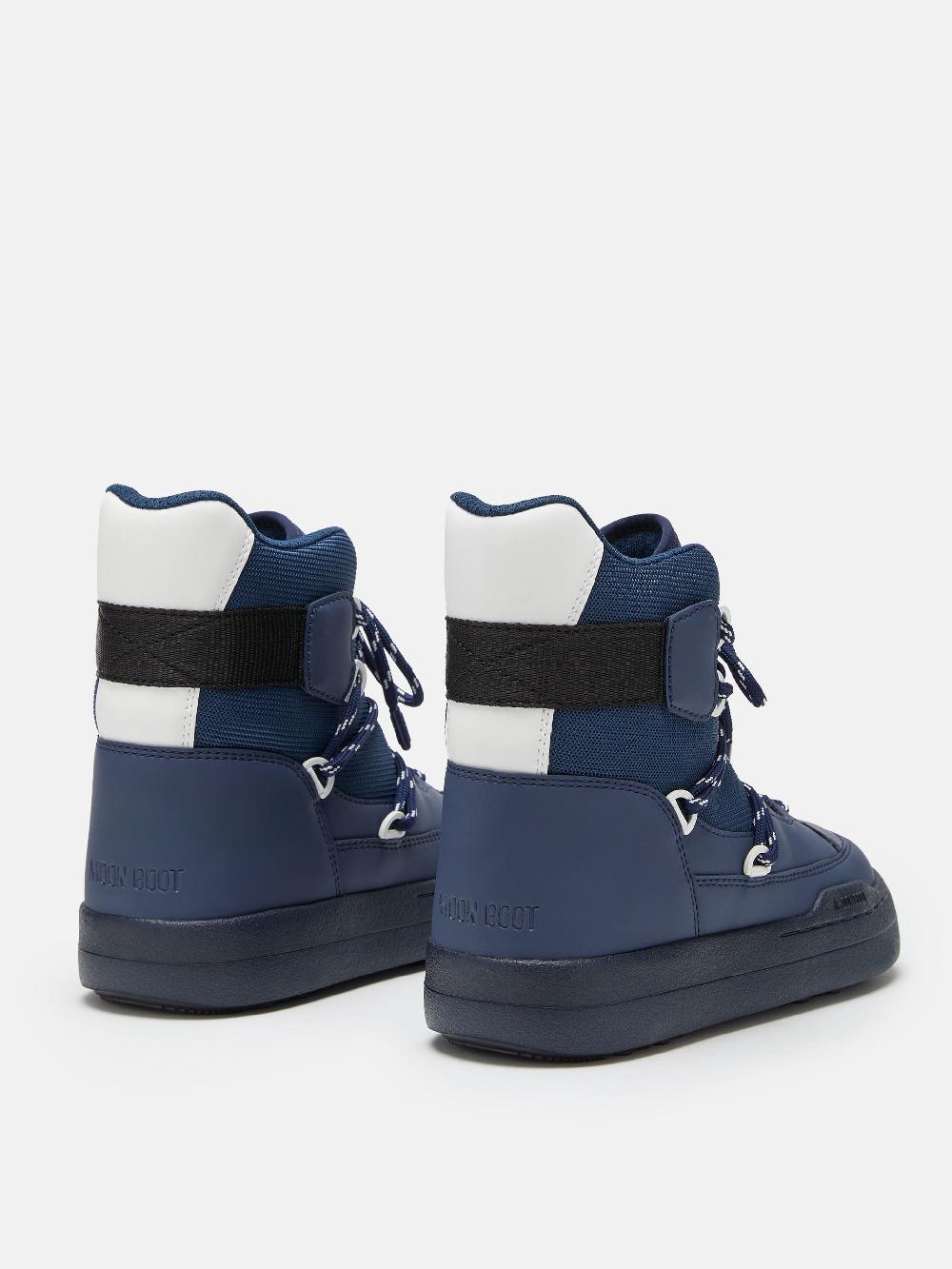 Moon Boot PARK SNEAKER BOOT BLU Novità