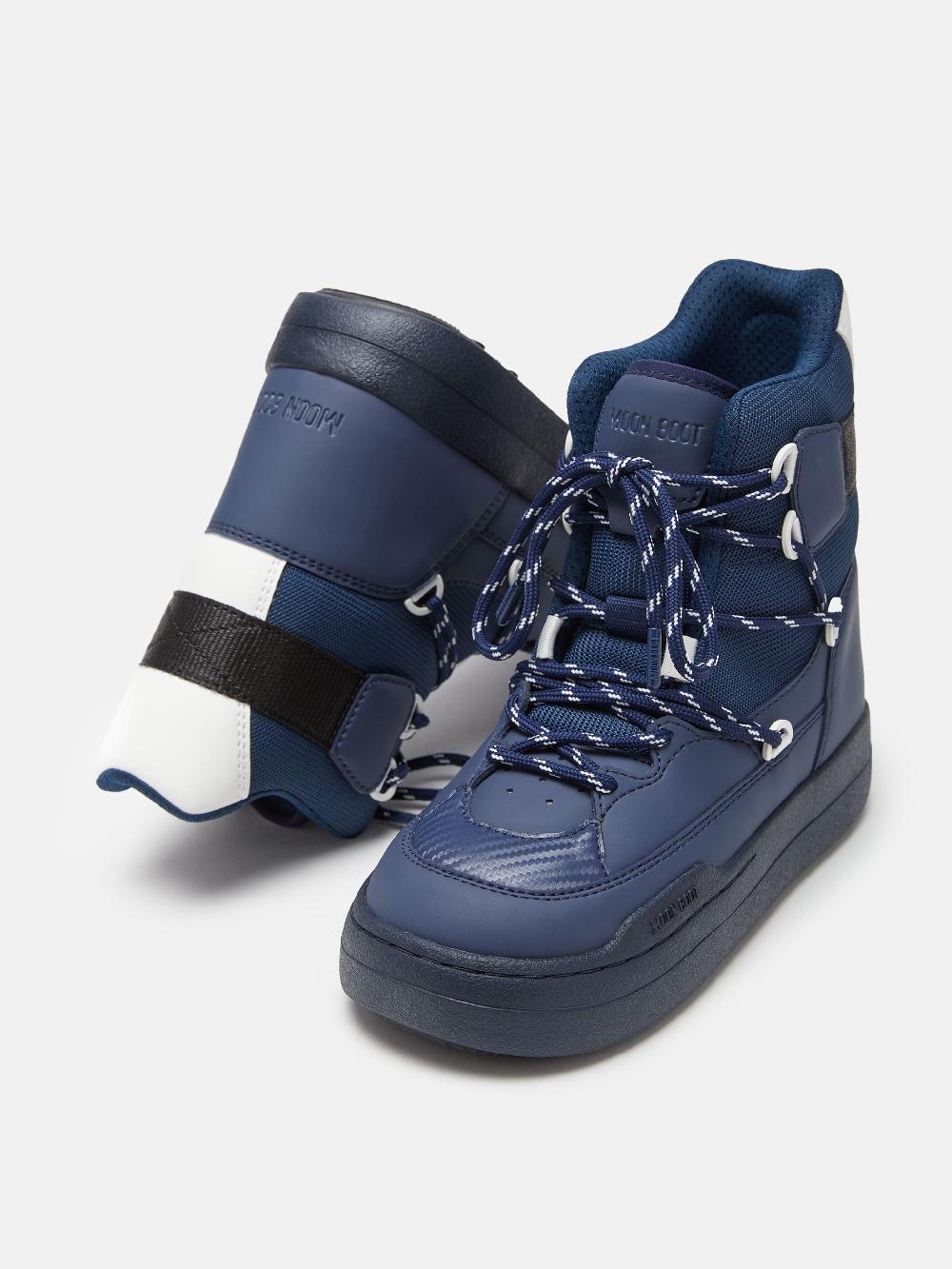 Moon Boot PARK SNEAKER BOOT BLU Novità