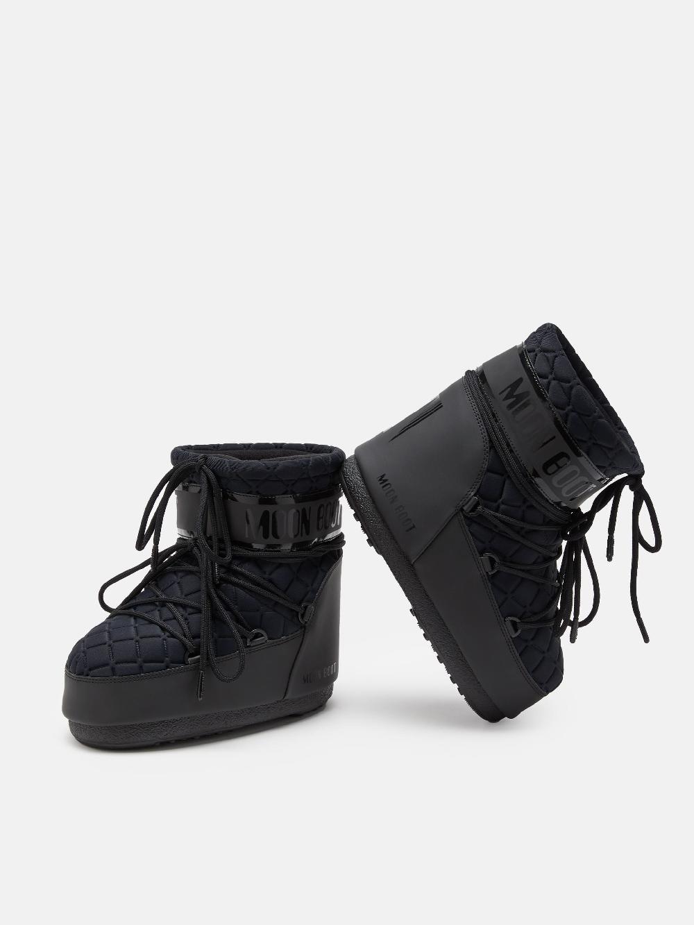 Moon Boot ICON LOW QUILT NERO Economico