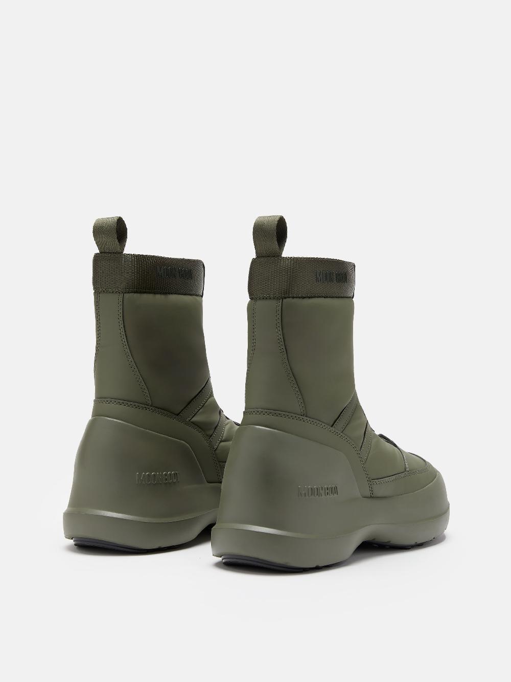 Moon Boot STIVALE LUNA KAKI CON ZIP Saldi
