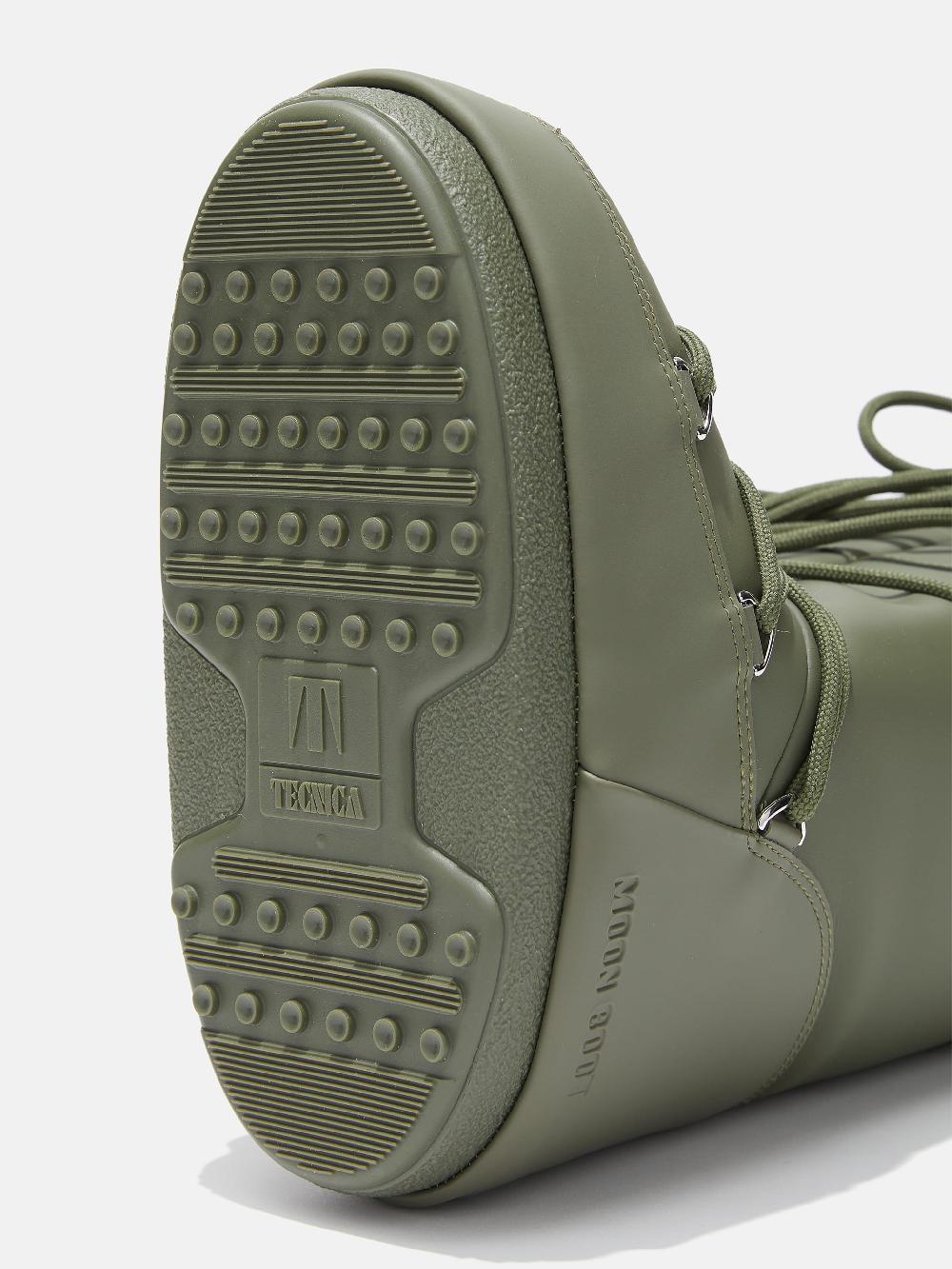 Moon Boot ICON RUBBER KAKI Vendita Calda