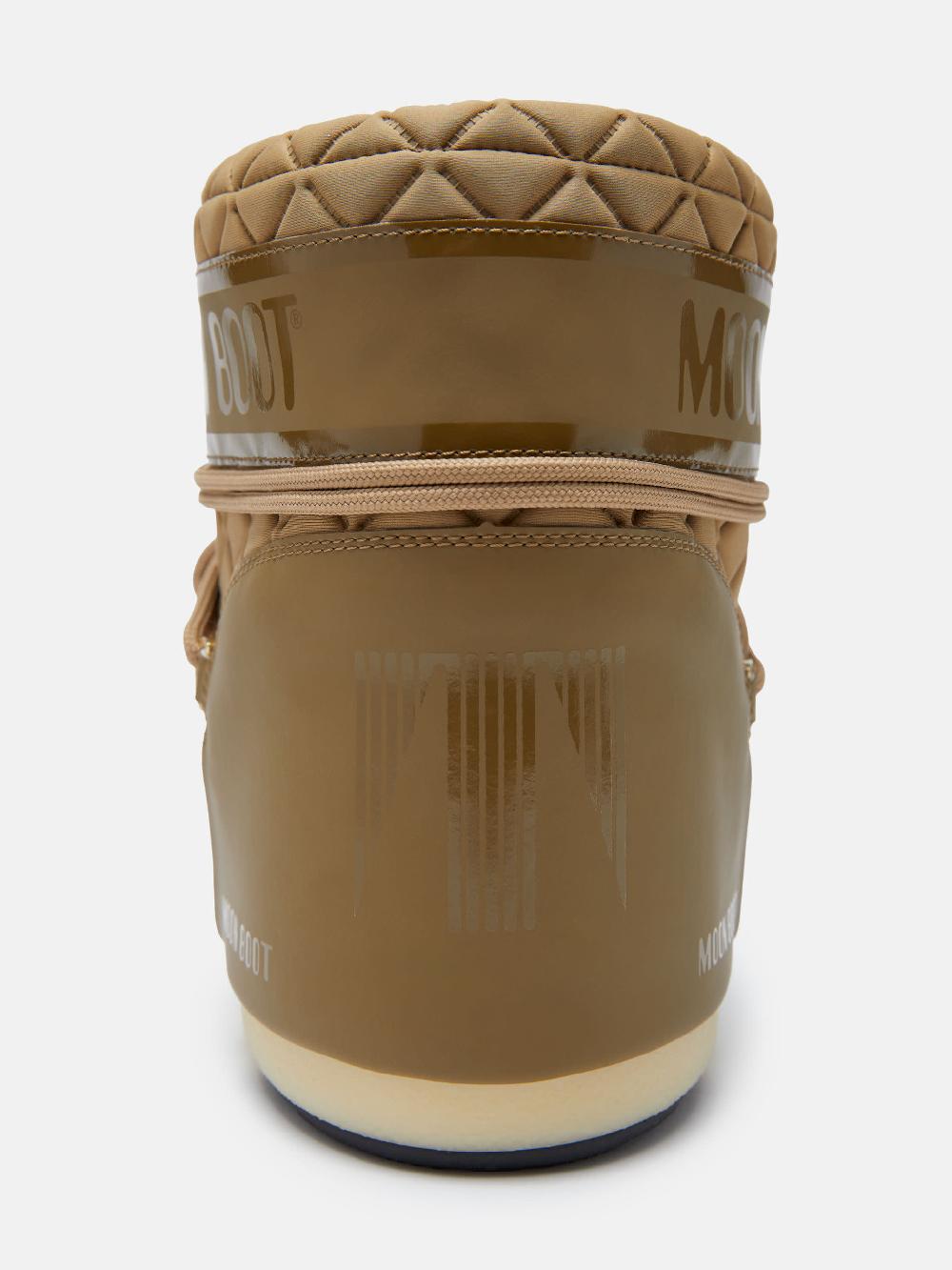Moon Boot ICON LOW QUILT MARRONE CHIARO Saldi Di Fabbrica