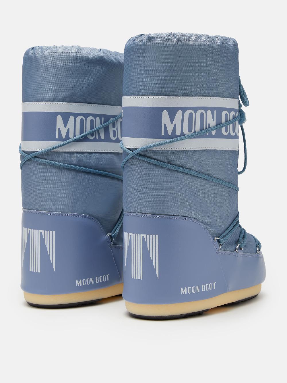 Moon Boot ICON NYLON GRIGIO Italia