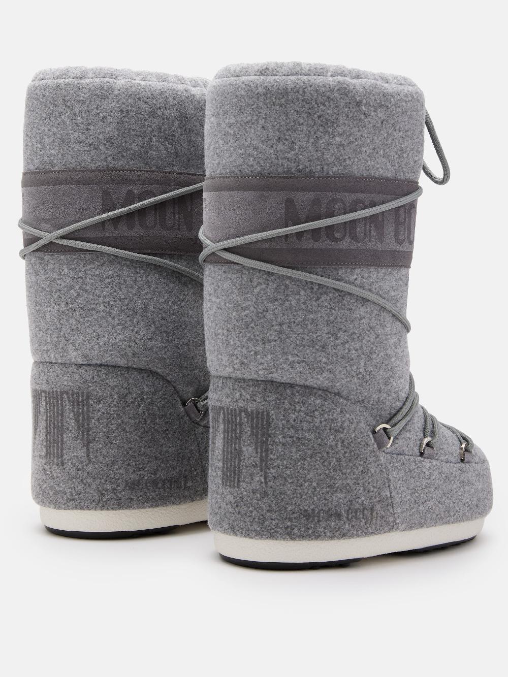 Moon Boot ICON FELT GRIGIO Vendita