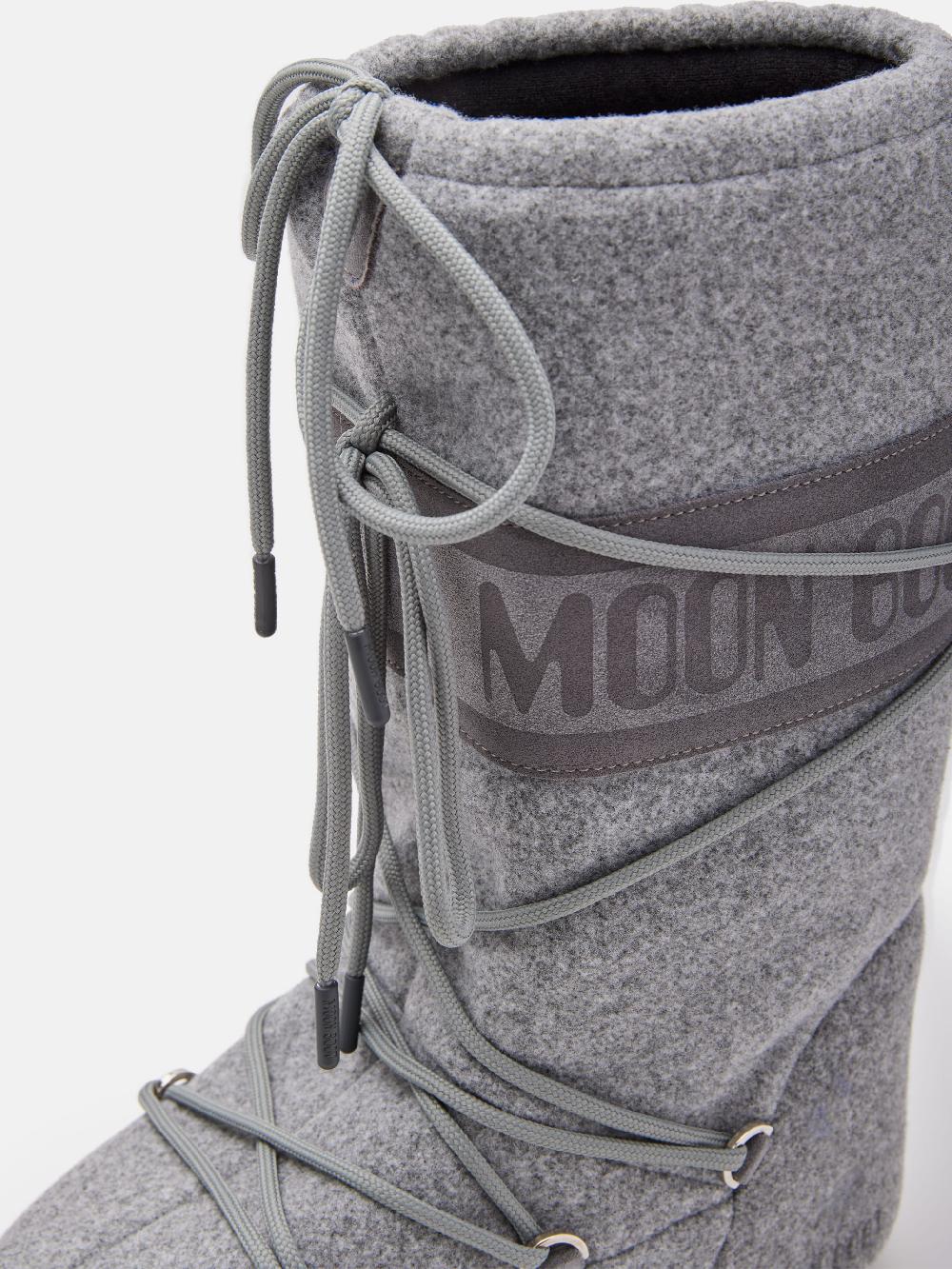 Moon Boot ICON FELT GRIGIO Vendita