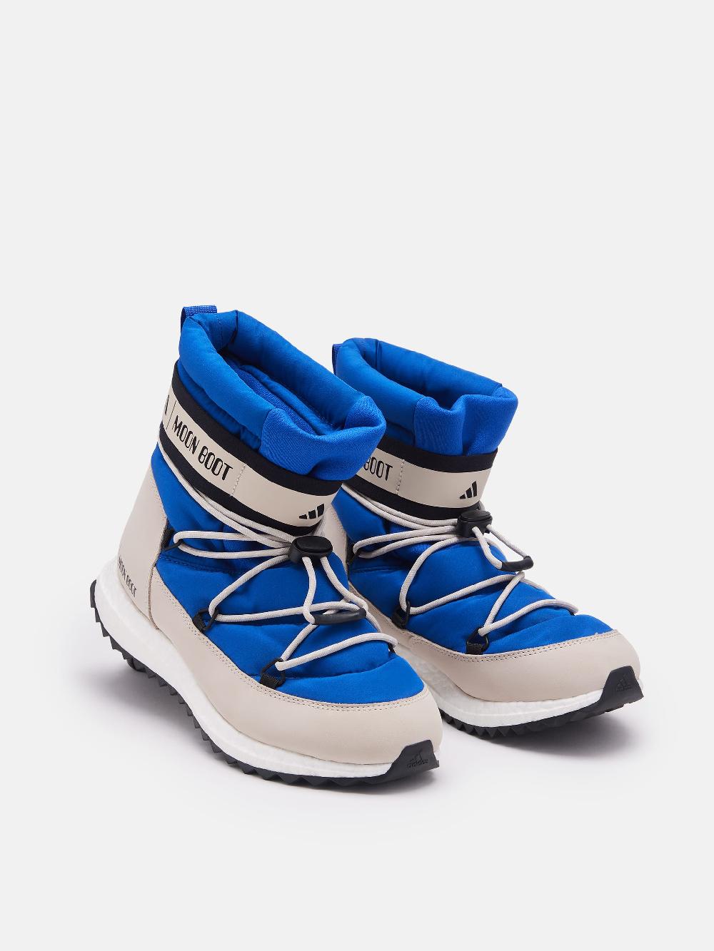 Moon Boot Sneakers Moonboost High Blu adidas x Moon Boot Promozione