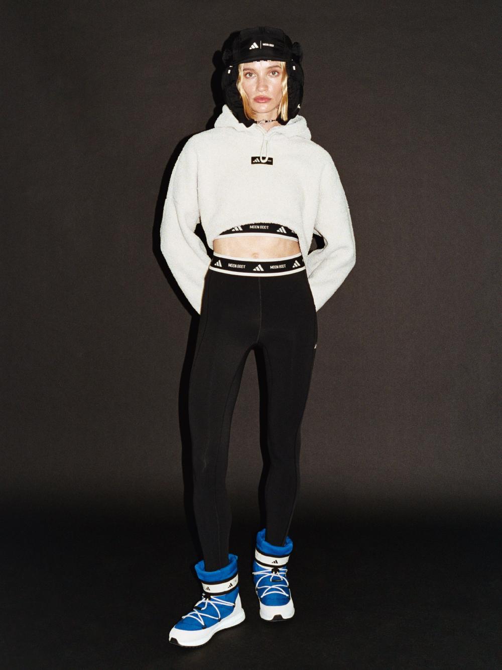 Moon Boot Leggings neri adidas x Moon Boot Qualità Garantita